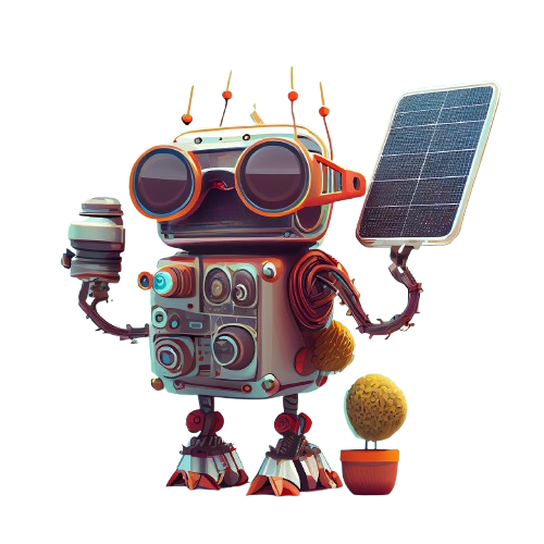 “AI और IoT आधारित स्मार्ट सोलर टेक्नोलॉजी इमेज”