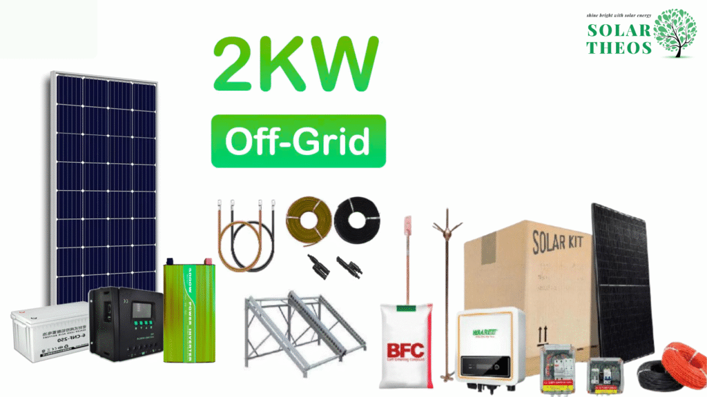 solar panel kit for off-grid living