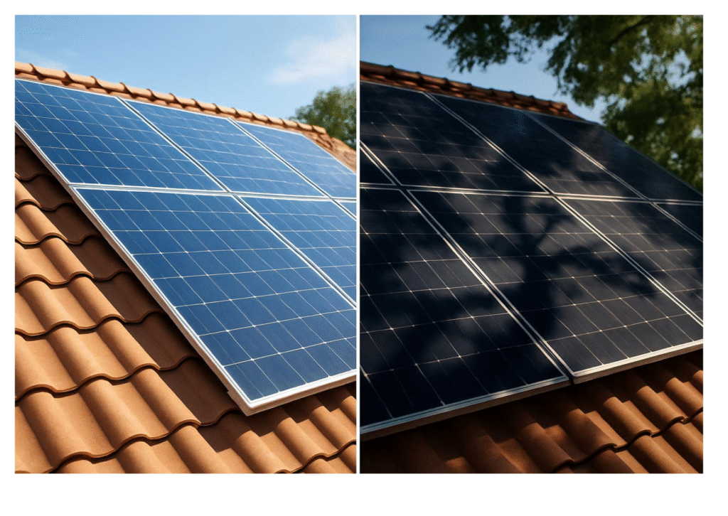 clean solar panel for higher energy output in India”